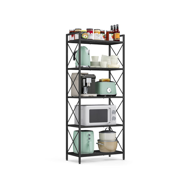 SONGMICS Storage Shelf with X Side Frames